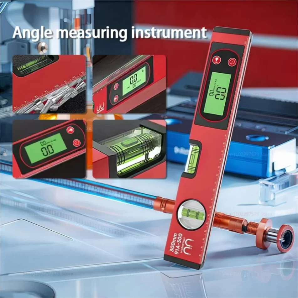 Spirit Level - Cyfrowa poziomica bąbelkowa magnetyczna elektryczna poziomica