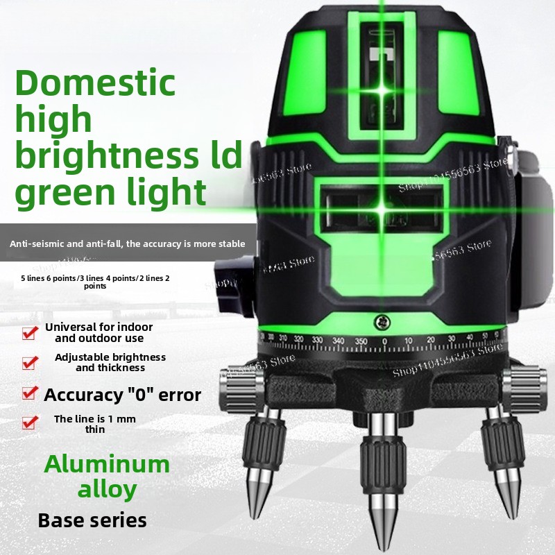 Spirit Level - Laserowy poziomica na podczerwień, precyzyjna, z