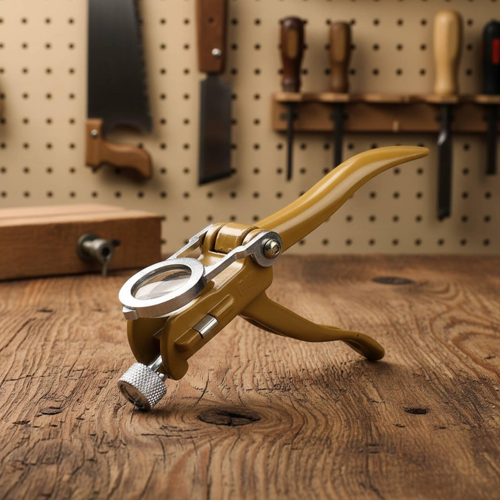 Hand Tools In Workshop - Precyzyjny regulator zębów piły, narzędzie ręczne