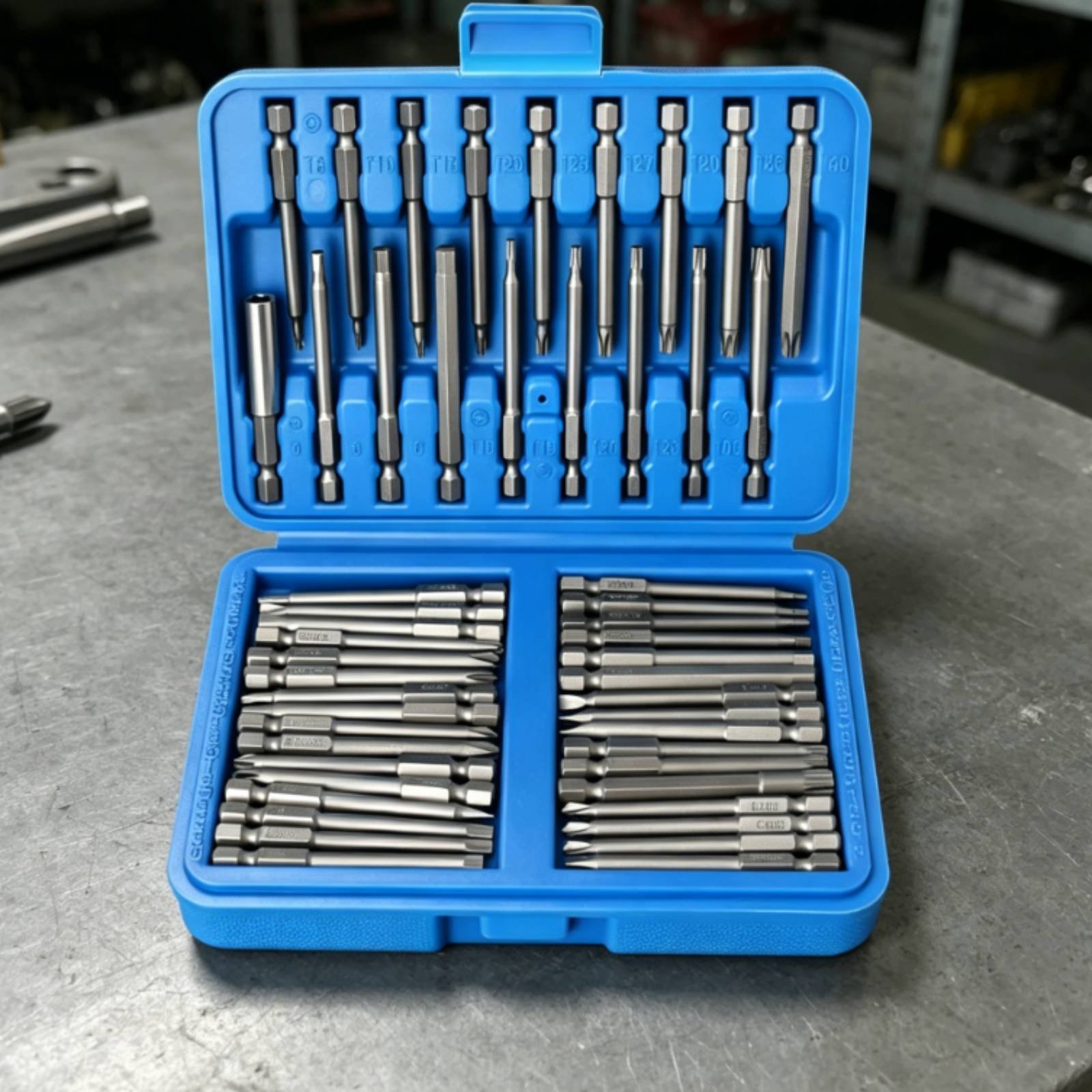 Screwdriver Set - 50 sztuk magnetycznych bitów do wkrętaka