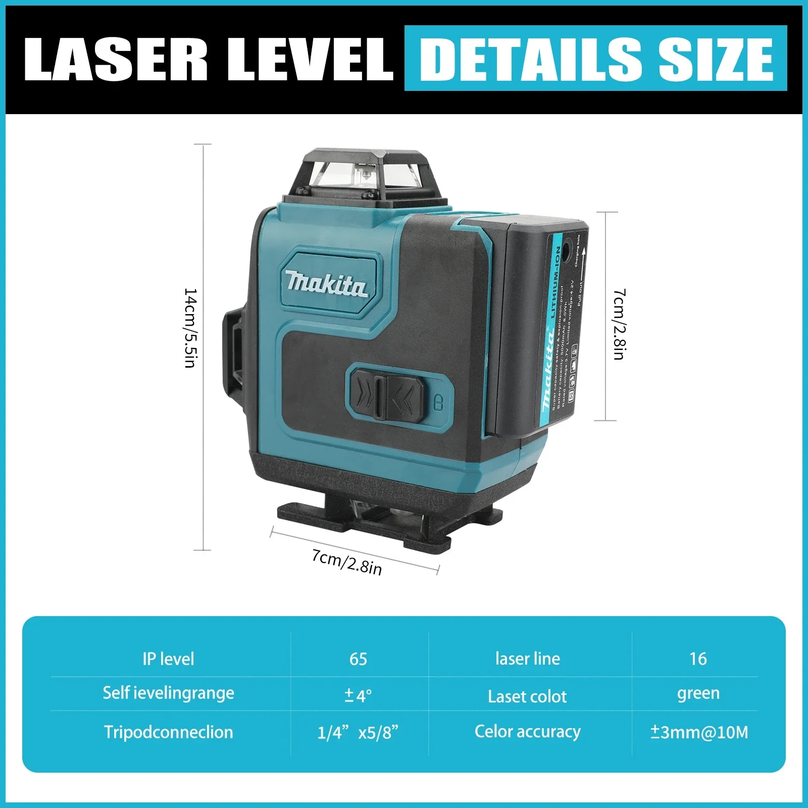SK701 – precyzyjny poziom lase – Spirit Level recenzja i cena