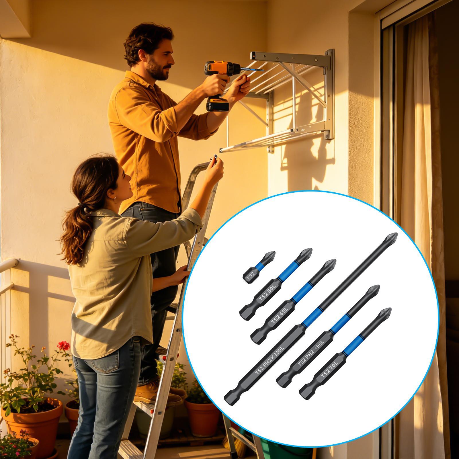 Zestaw bitów do wkrętarki 6-cz – Screwdriver Set recenzja i cena