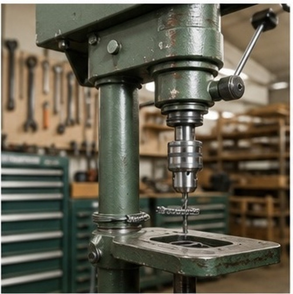 2 sztuki wytrzymałych sprężyn  – Drill Press recenzja i cena